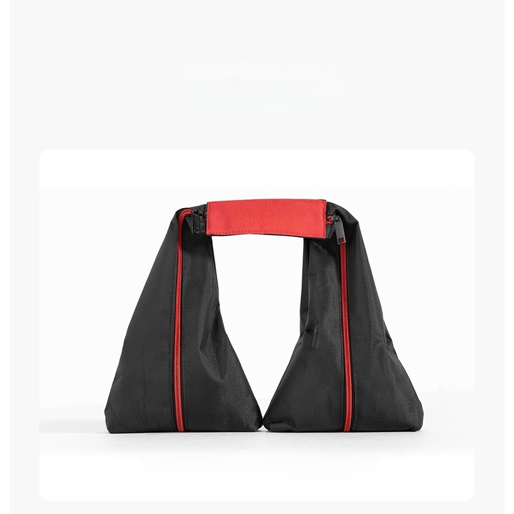 Light Stand Sandbag - 1개 블랙 레드 옥스포드 천 사진용