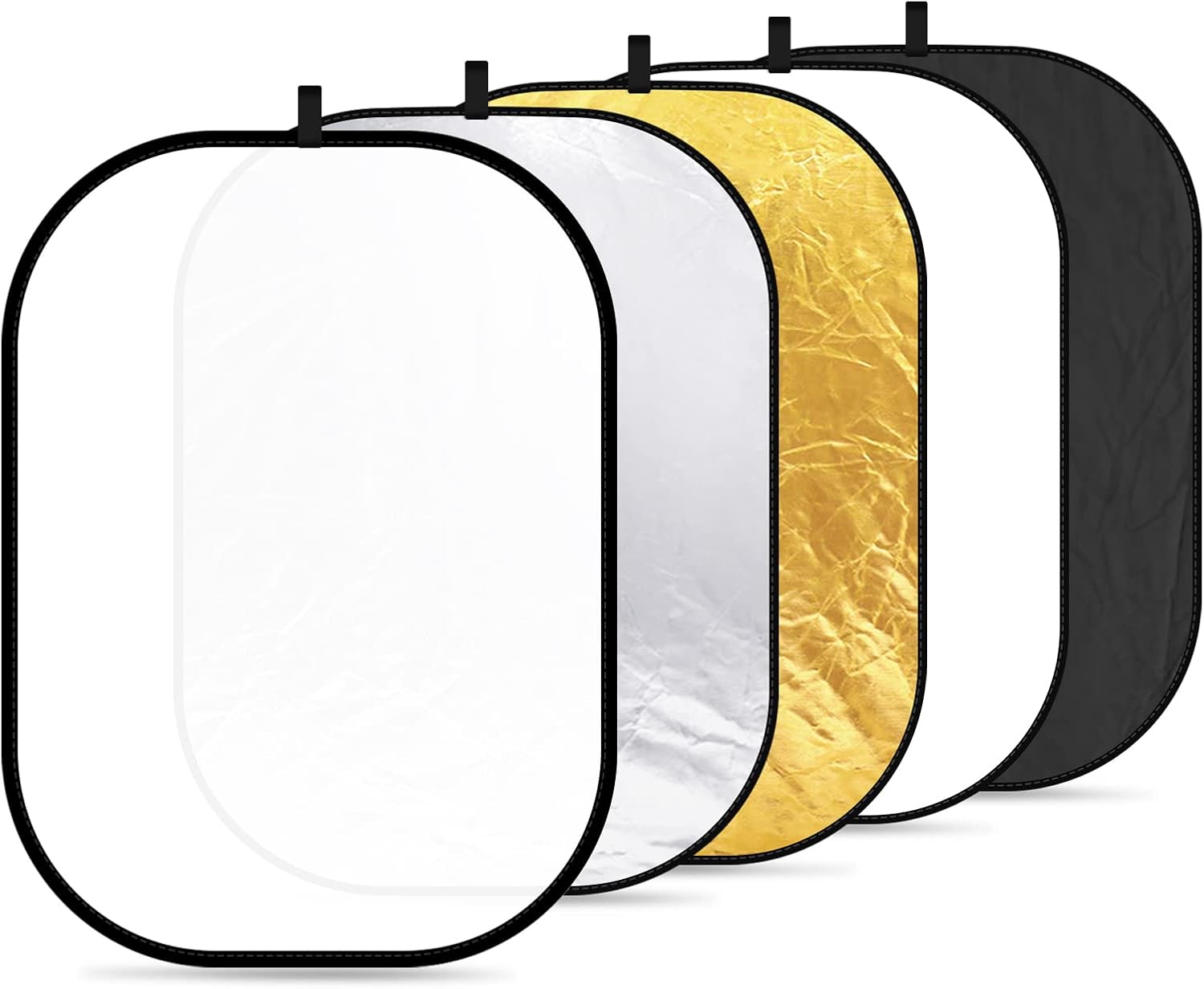 Reflector Disc Silver - 사진 촬영용 조명 반사판 59x79인치(150x200cm), 휴대용