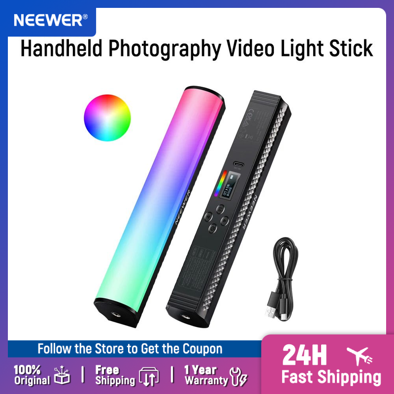 Photography Lighting Youtube - NEEWER RGB 라이트 완드 (앱 제어,