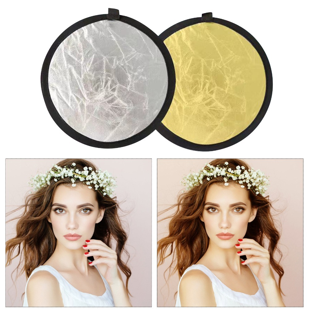 Reflector Disc Silver - 30cm 사진 촬영용 조명 반사판 실버