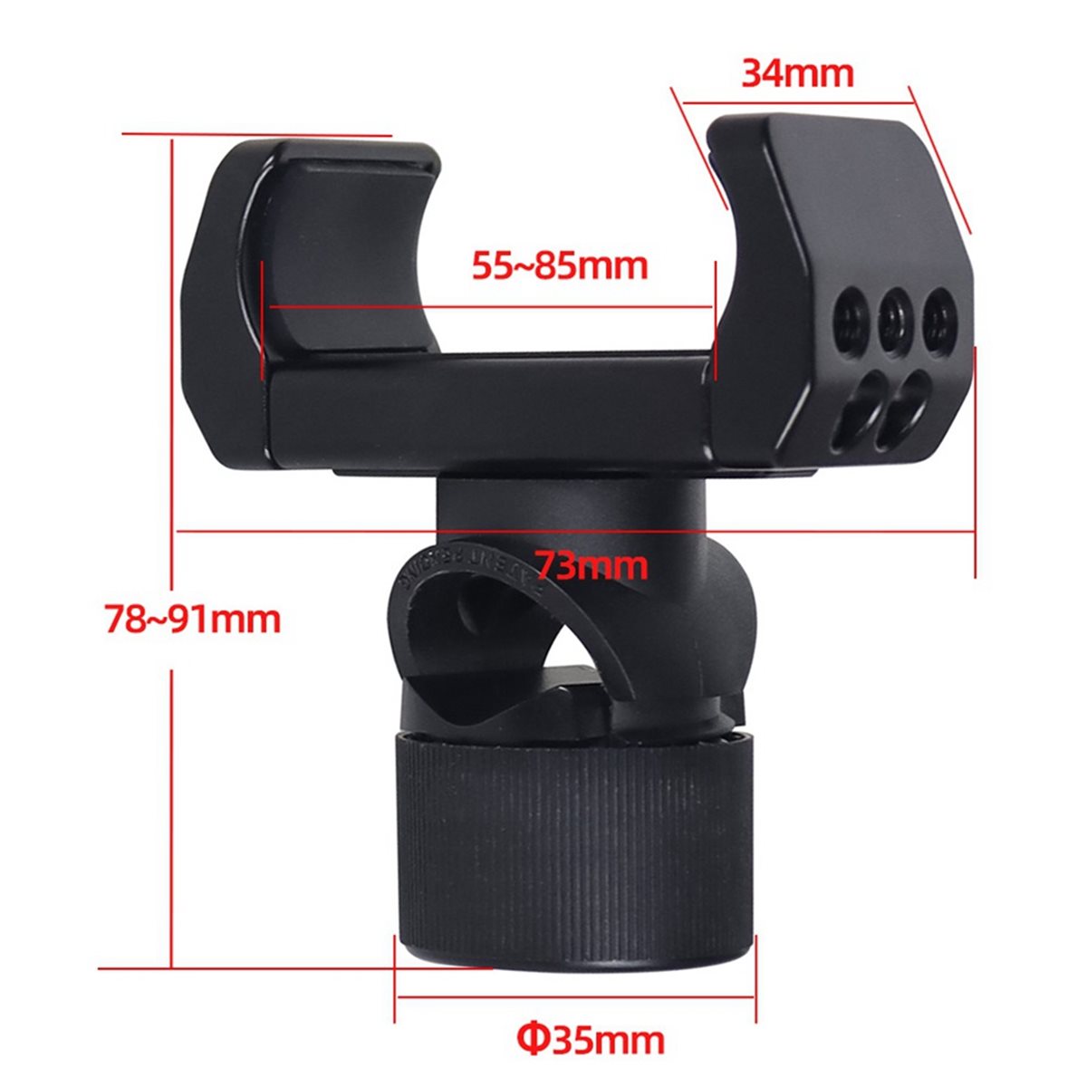 Reflector Arm Clamp - A64I 파워 뱅크 클램프 홀더(라이트 스탠드
