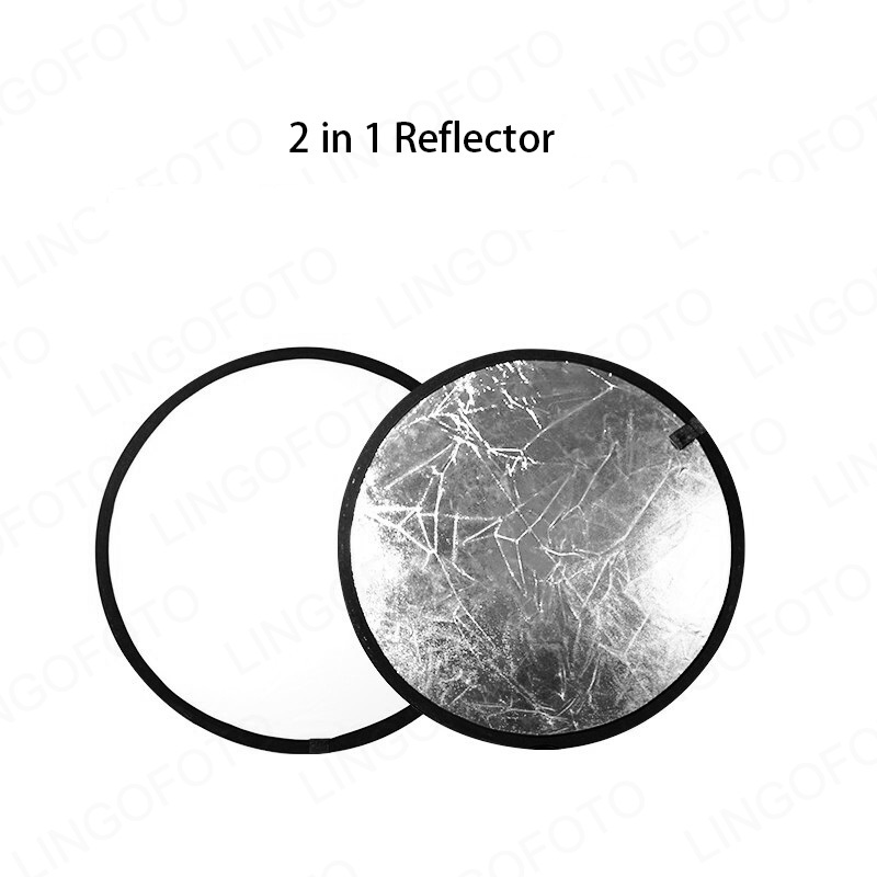 Reflector Disc Silver - 2 in 1, 40cm 접이식 원형