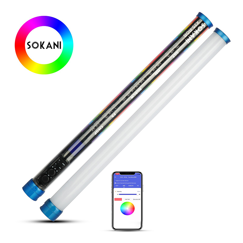 Sokani X25 RGB LED 비디오 라이트 비디오 - Photography Lighting Youtube 리뷰 및 가격