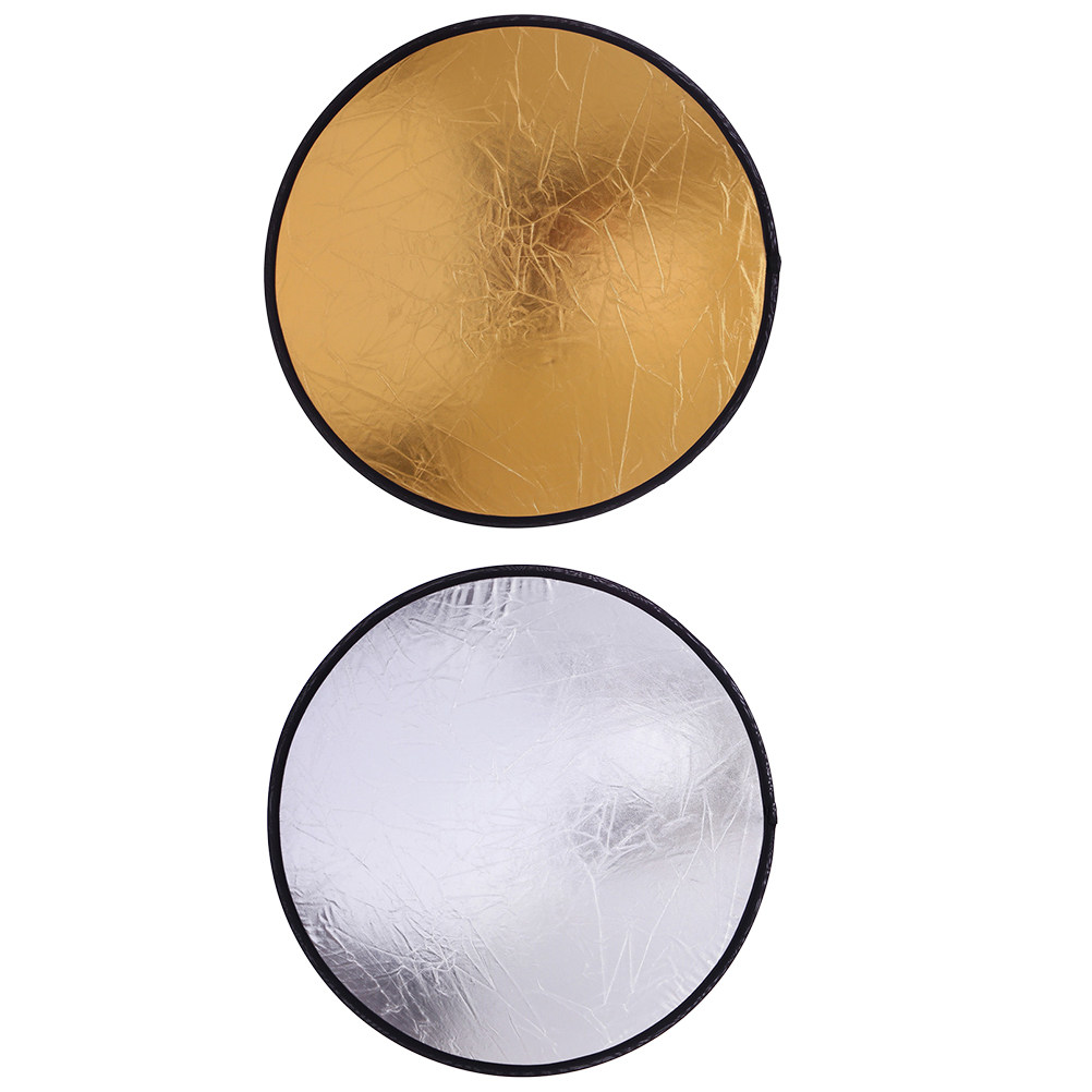 2개입 사진 반사판 고급 나일론 원단 2 in 1 골드 - Reflector Disc Silver 리뷰 및 가격