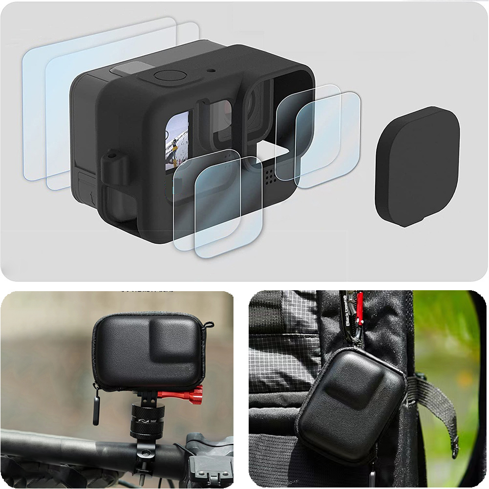 GoPro Hero 13 용 실리콘 케이스 블랙 스크린 - Gopro Action Camera Hero 13 Black 리뷰 및 가격