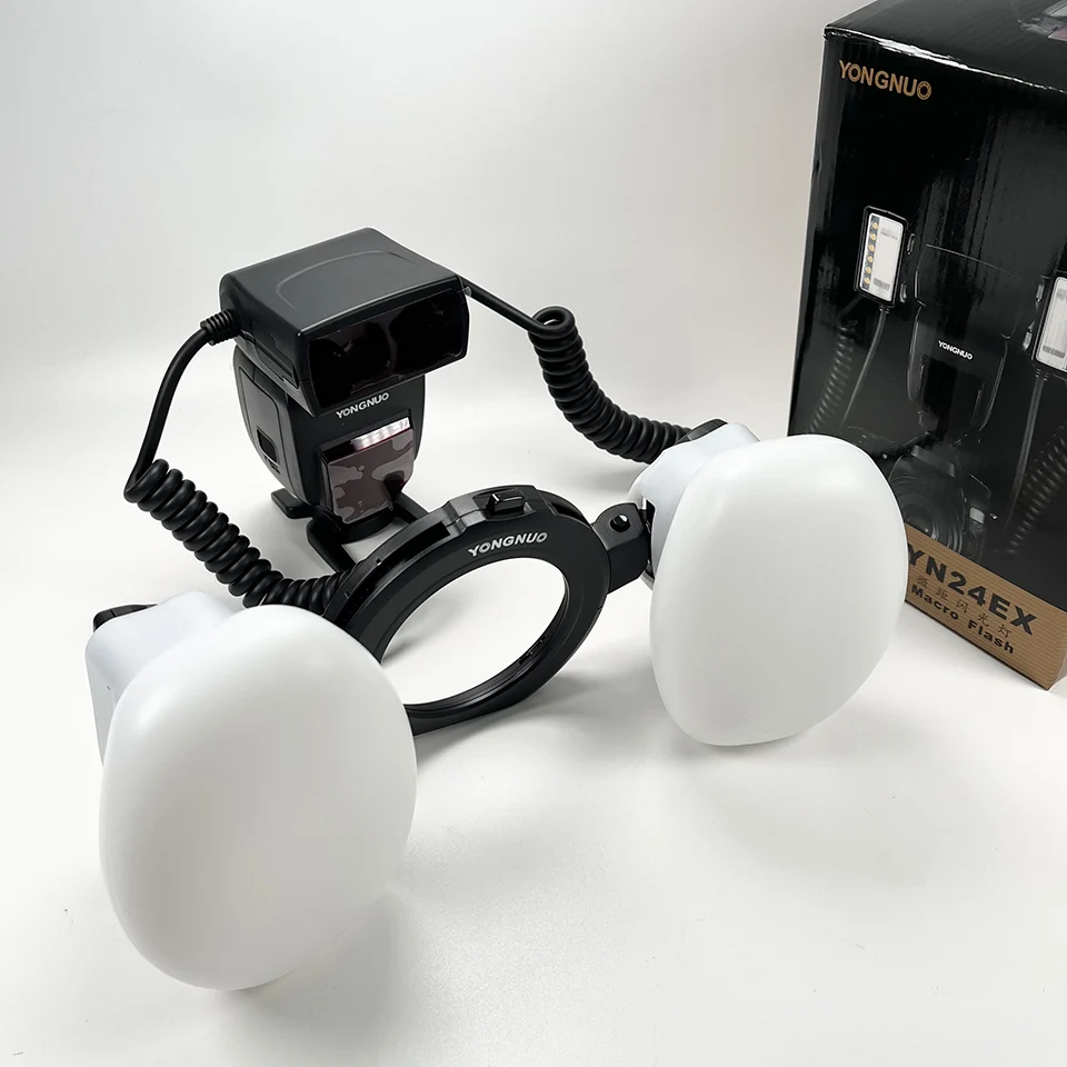 Yongnuo YN24EX 듀얼 헤드 플래시 접착제와  - Photography Lighting Diy 리뷰 및 가격