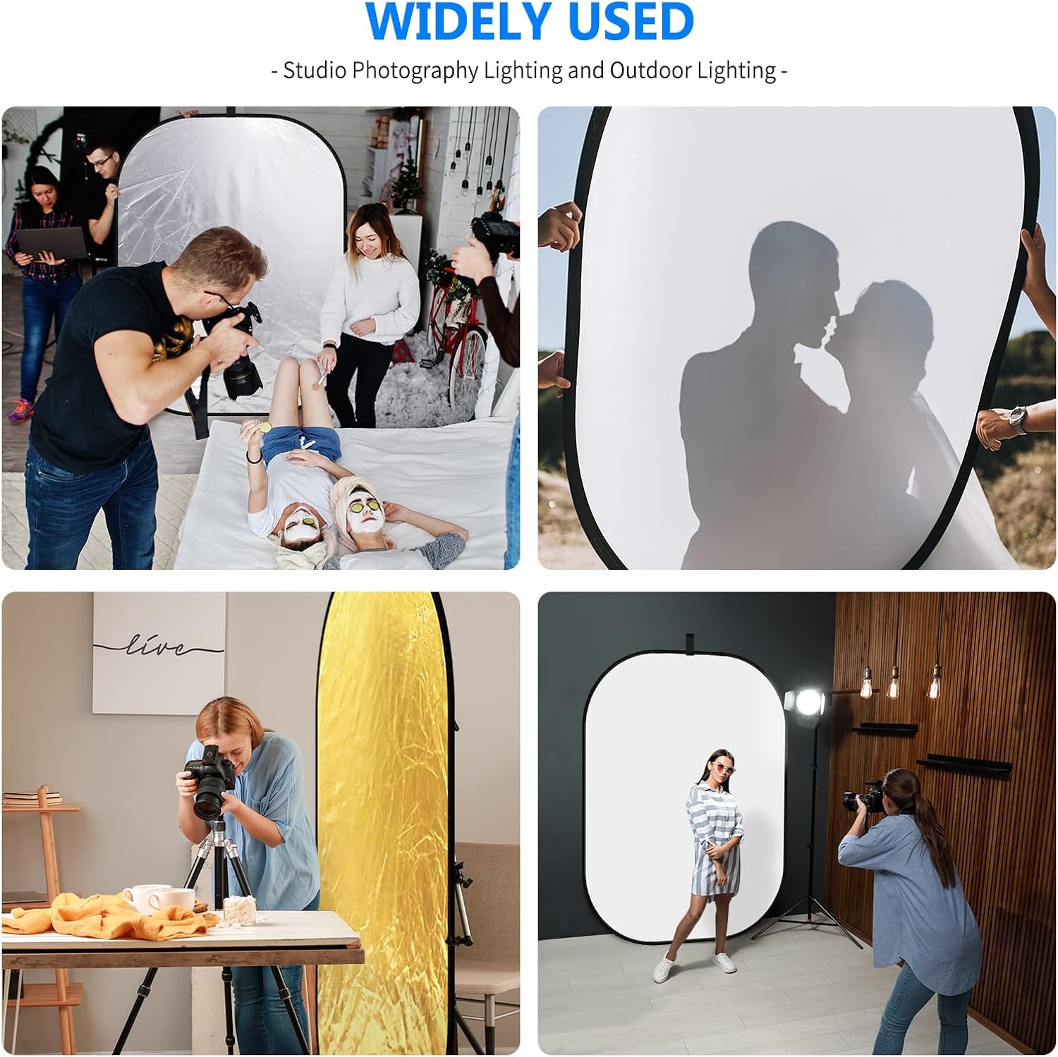 사진 촬영용 조명 반사판 59x79인치(150x200c - Reflector Disc Silver 리뷰 및 가격