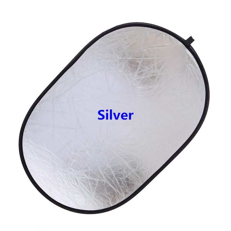 스튜디오 사진 촬영용 타원형 멀티 디스크 반사판, 접이 - Reflector Disc Silver 리뷰 및 가격