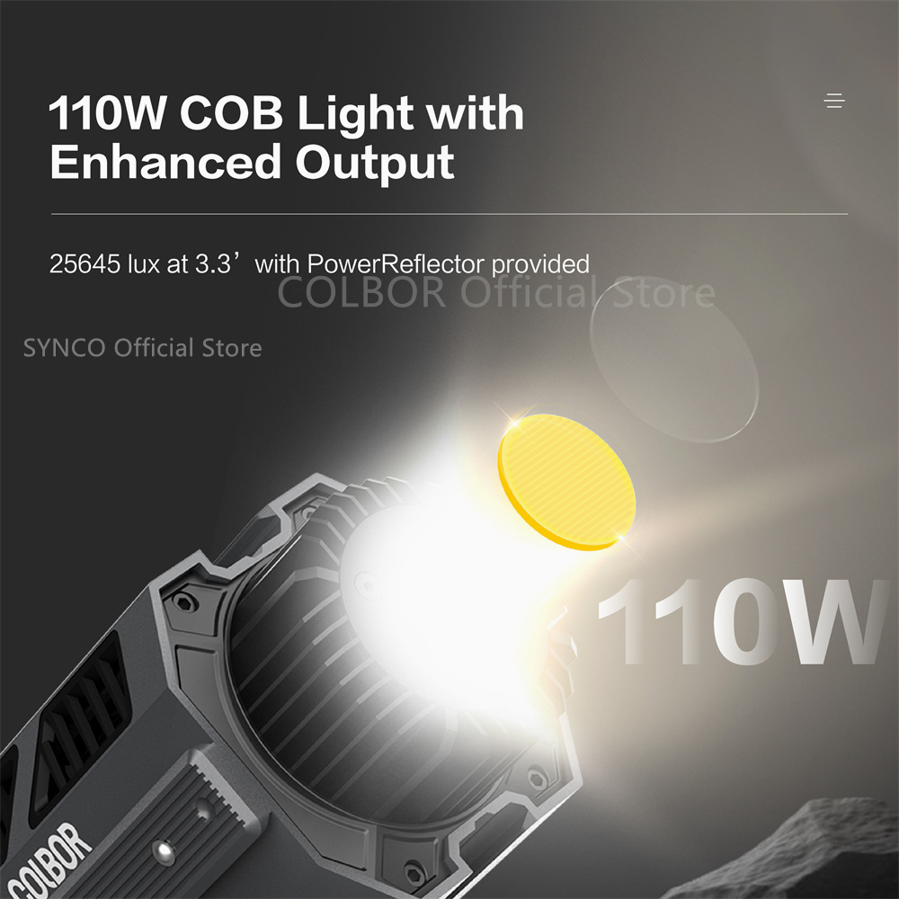 COBOR CL100X COB LED 라이트 비디오 램 - Photography Lighting Youtube 리뷰 및 가격