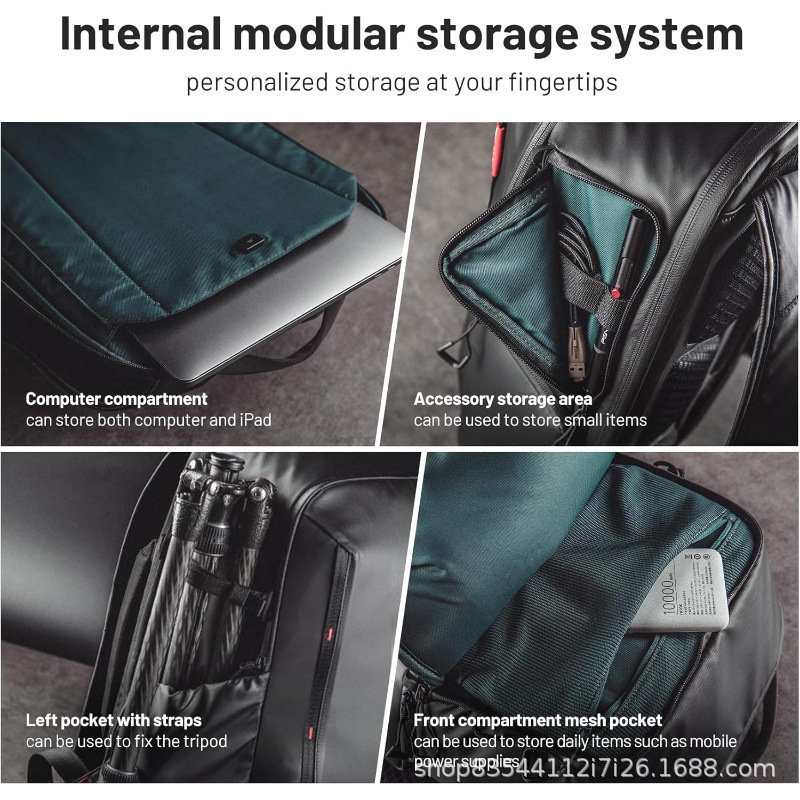 새로운 카메라 가방 대용량 방수 백팩 마이크로 싱글 카 - Photography Lighting Equipment Bags 리뷰 및 가격