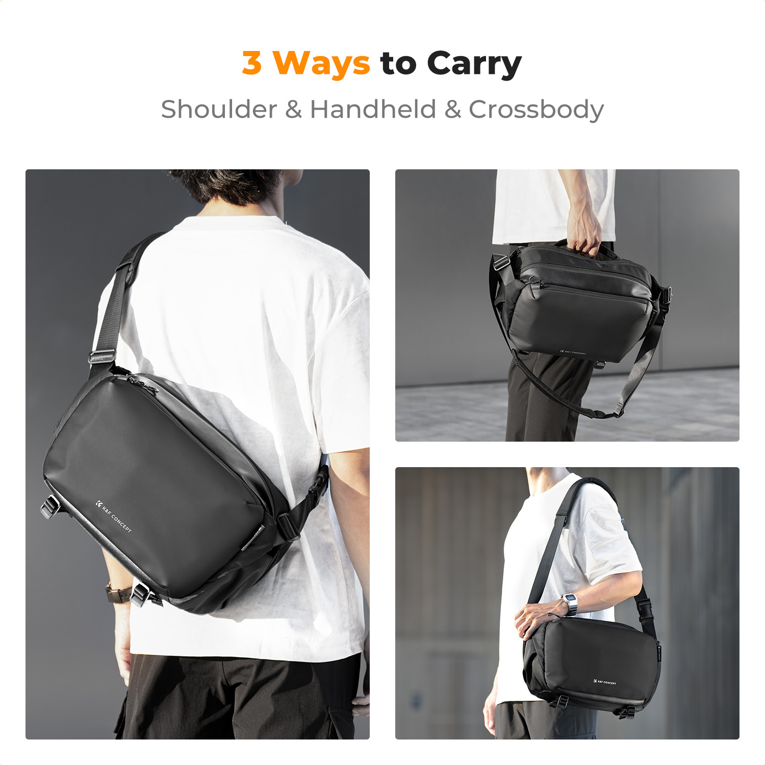 K&F CONCEPT 12L/10L 카메라 슬링백 방수 - Photography Lighting Equipment Bags 리뷰 및 가격