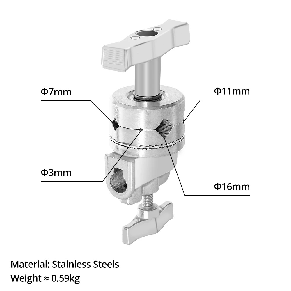 헤비 듀티 그립 헤드 1.6cm 16mm C 스탠드 마 - Photography Lighting Diy 리뷰 및 가격