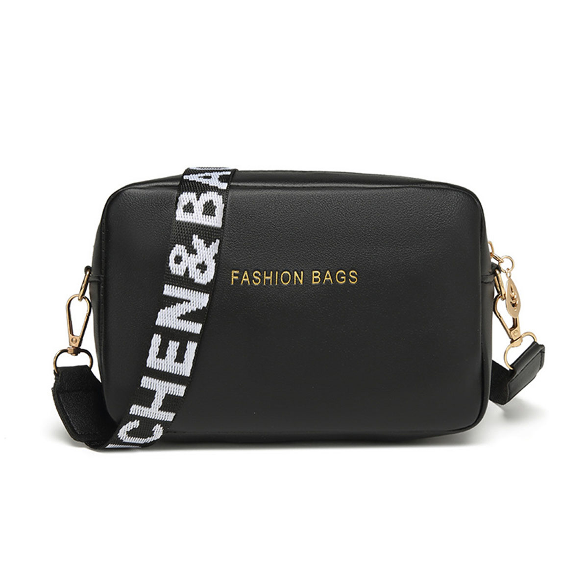 여성용 블랙 PU 가죽 카메라 크로스바디 백, 패션 레 - Photography Lighting Equipment Bags 리뷰 및 가격