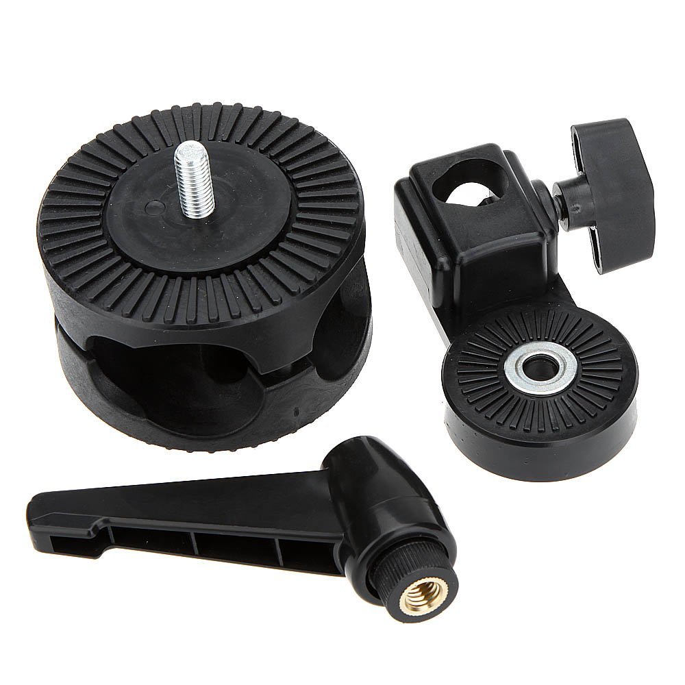 포토 스튜디오용 싱글 그립 회전 헤드 브래킷 클램프,  - Reflector Arm Clamp 리뷰 및 가격