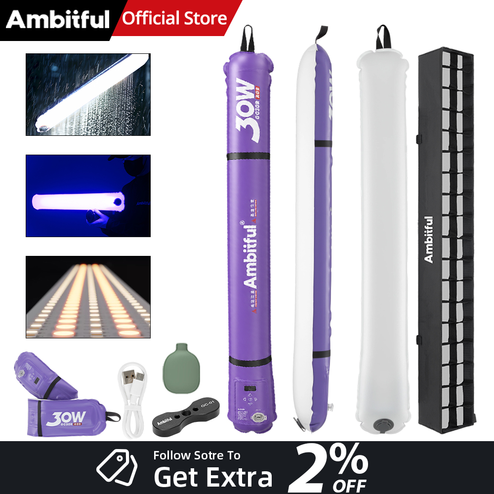 AMBITFUL GC30R-P GC30R GC30 R  - Photography Lighting Youtube 리뷰 및 가격