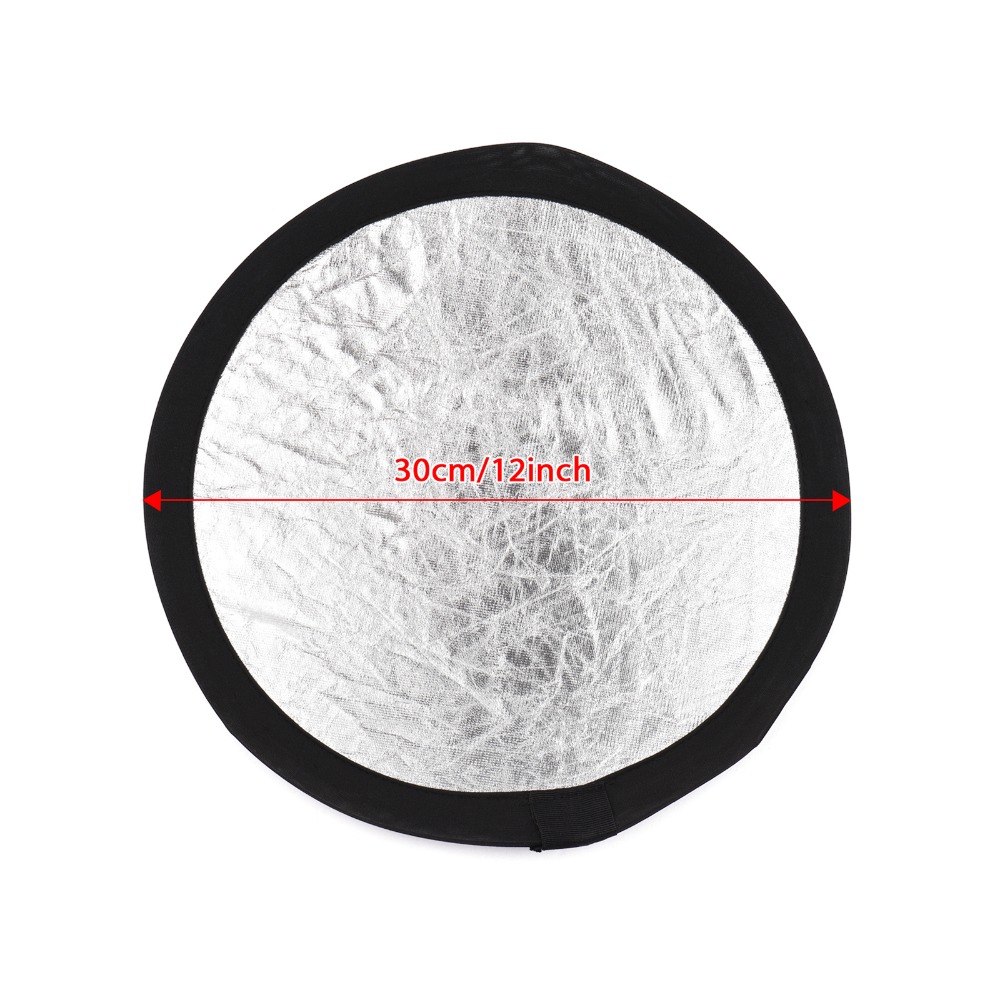30cm 사진 촬영용 조명 반사판 5-in-1 키트 실 - Reflector Disc Silver 리뷰 및 가격